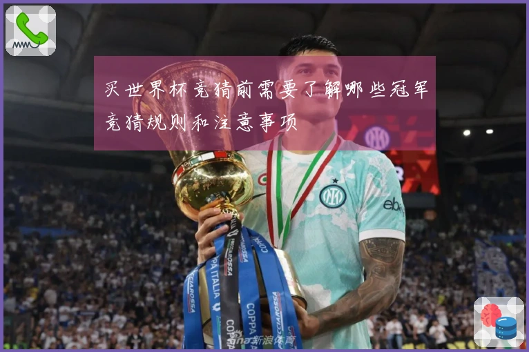 买世界杯竞猜前需要了解哪些冠军竞猜规则和注意事项